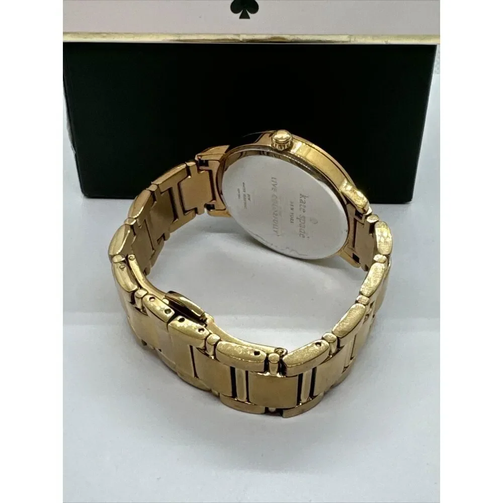 Kate Spade New York Gramercy KSW1044 Women Analog Black Dial Quartz Watch JNA151
